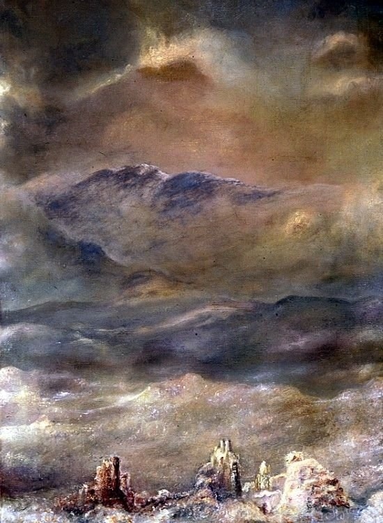 Hendrik de Vries, Ruins in the Sierra, Collectie Stichting De Ploeg
