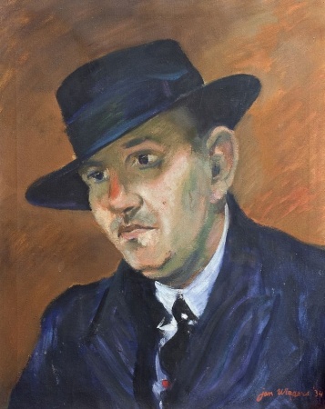 Jan Wiegers, Portrait S. J. Bouma, 1934, Collectie Stichting De Ploeg