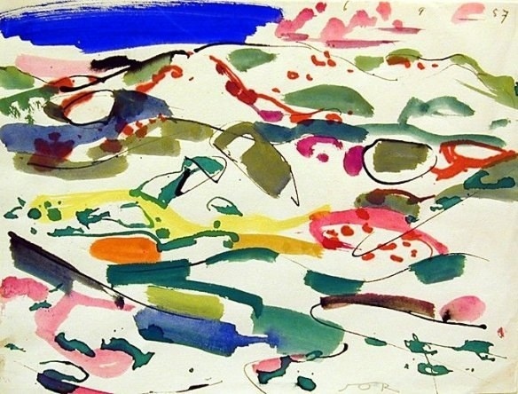 Jan Gerrit Jordens, Landscape with dunes, Collectie Stichting De Ploeg